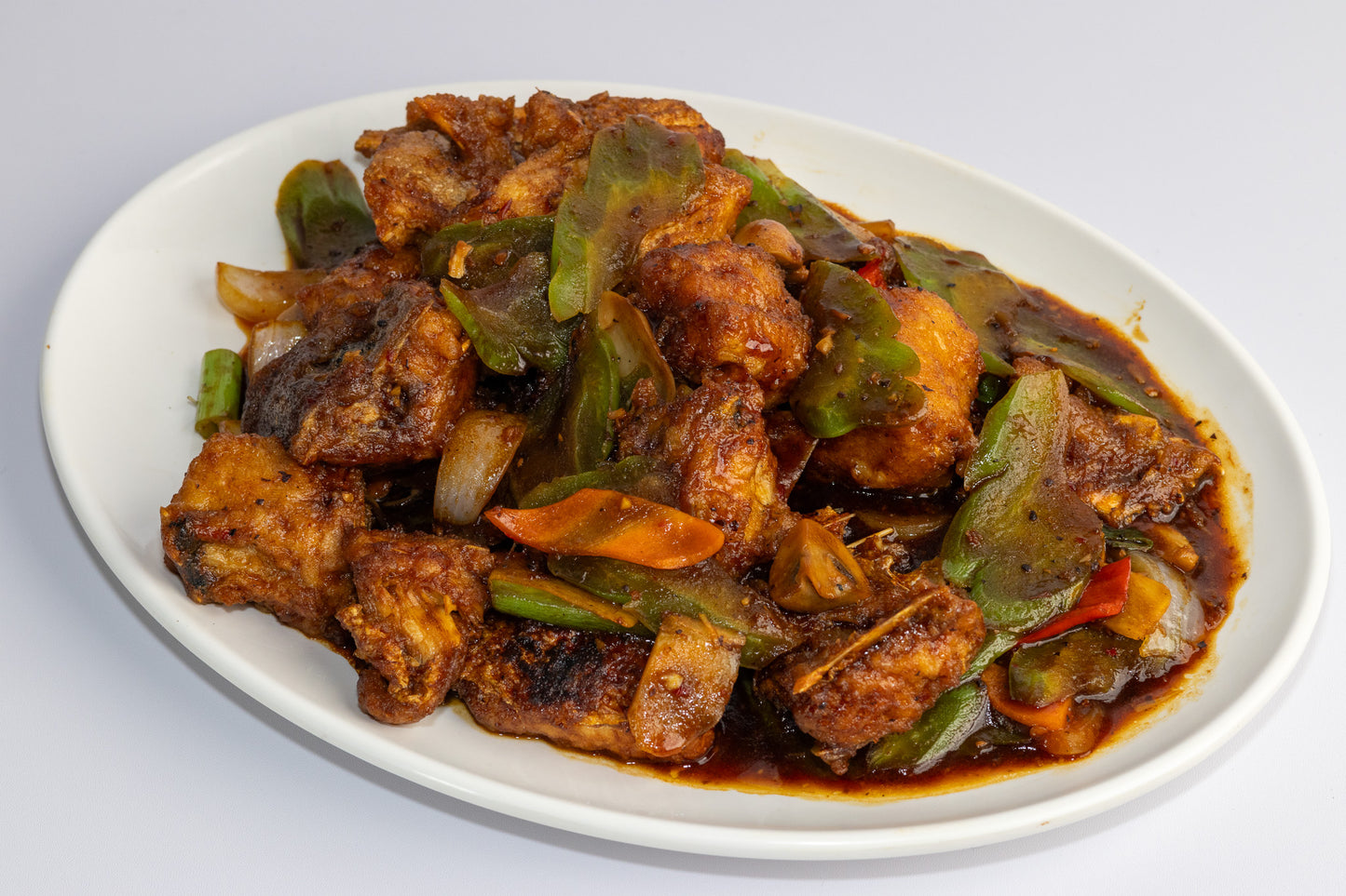 Bittergourd Fish Head (苦瓜鱼头)