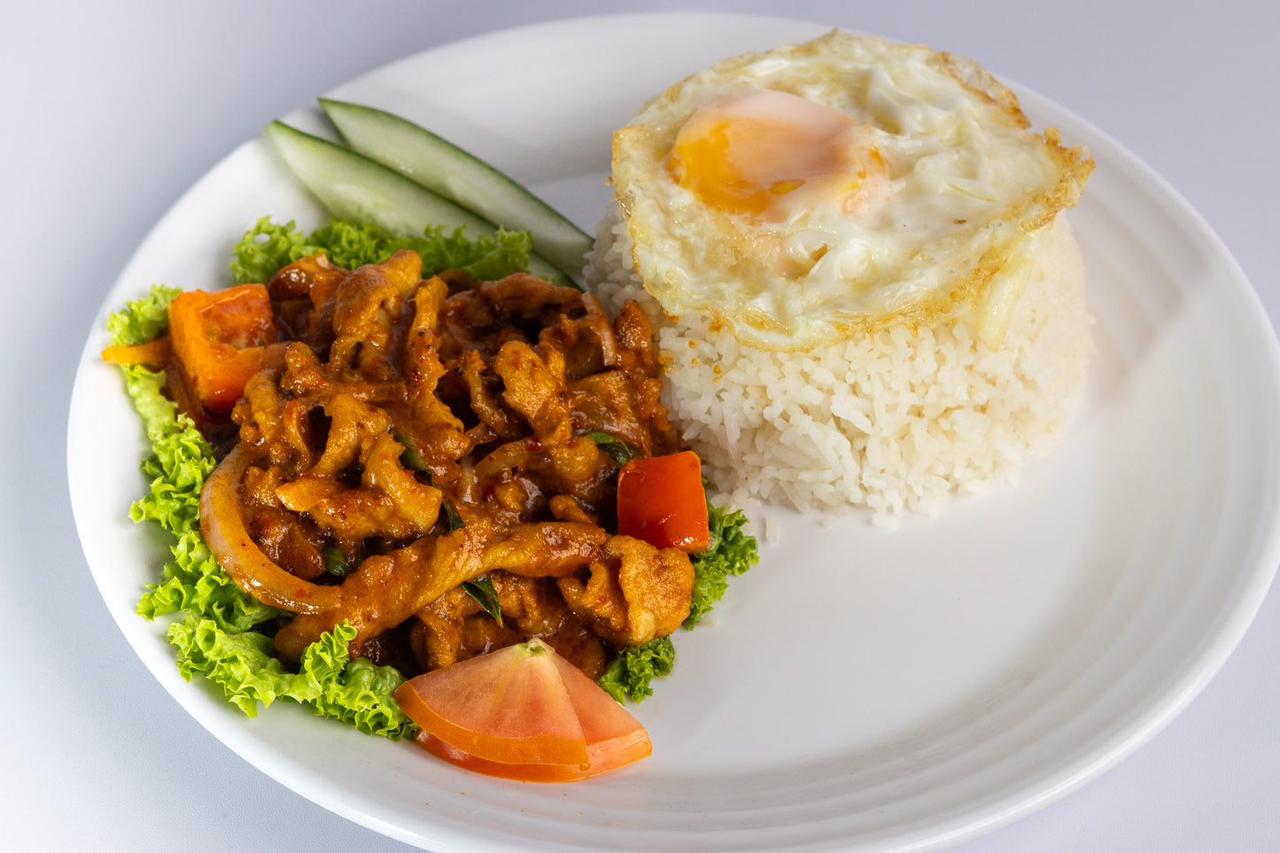 Curry Pork Rice (咖喱猪肉饭)