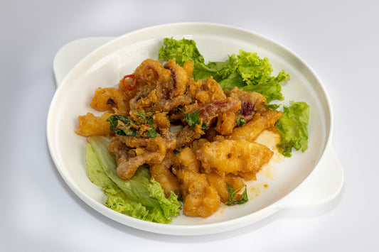 Salted Egg Squid (咸蛋苏东)